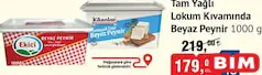 TAM YAĞLI LOKUM KIVAMINDA BEYAZ PEYNİR 1000 G